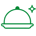 Icono Cenas y eventos premium